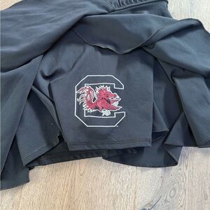 USC “Gamecocks” Black Under Armour Tennis Skirt Size M Terrific Like New!!